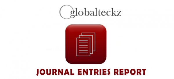 Journal Entries Report