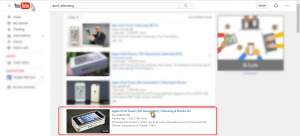 YouTube videos in Odoo website product page