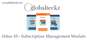 Odoo Subscription Management