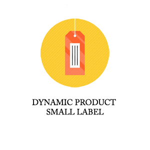 dynamic product small label