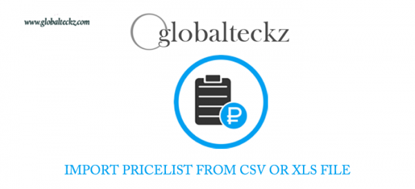 Odoo Import Pricelist from XLS or CSV File