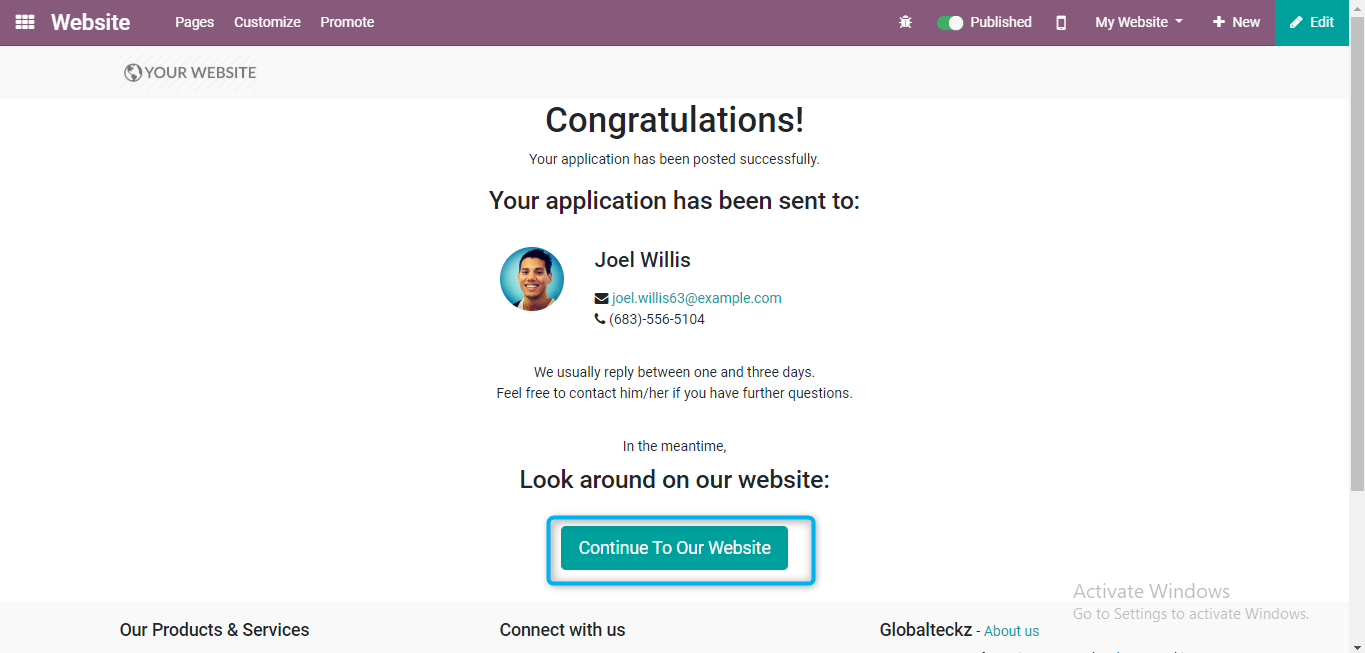 Odoo 13 recruitment management Human resource management