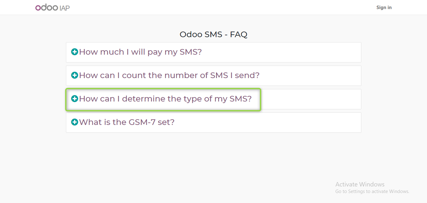 sms module odoo 