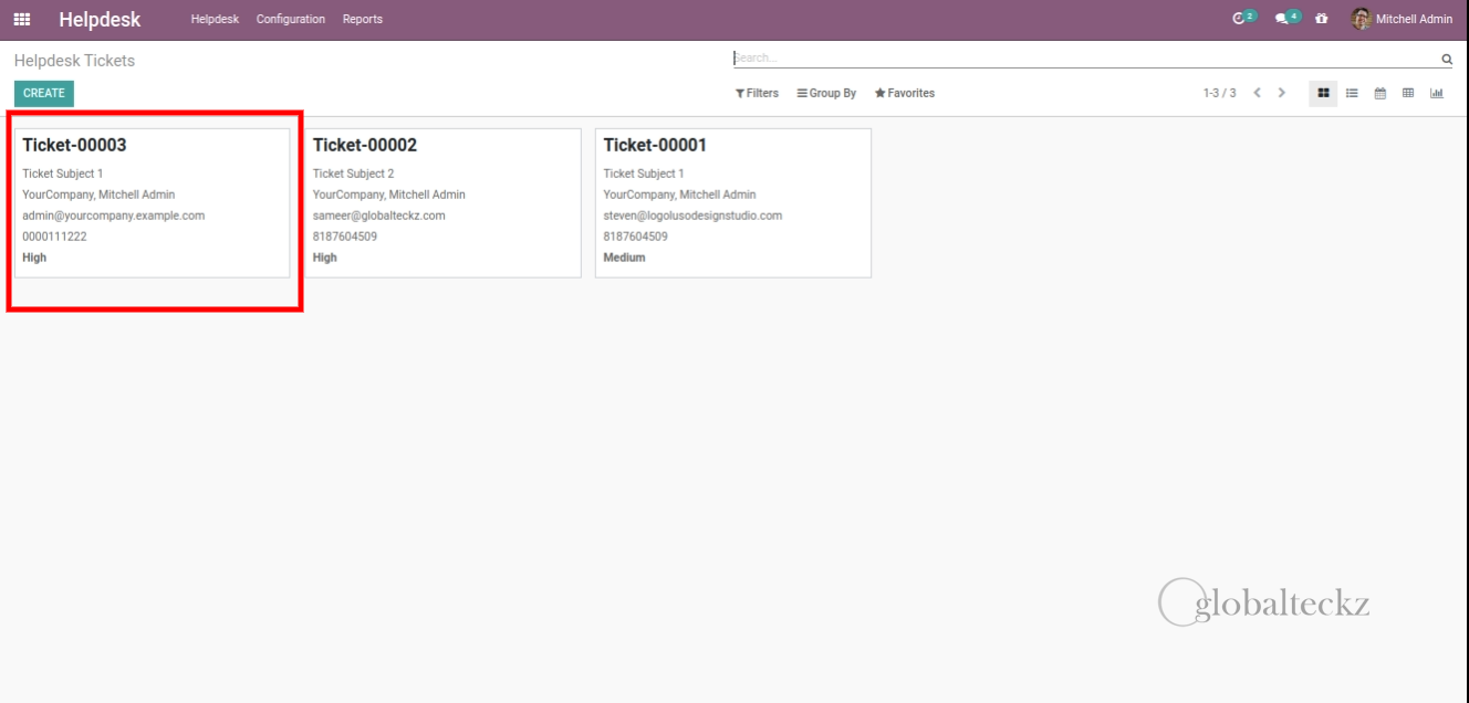 display-the-Ticket support ticket