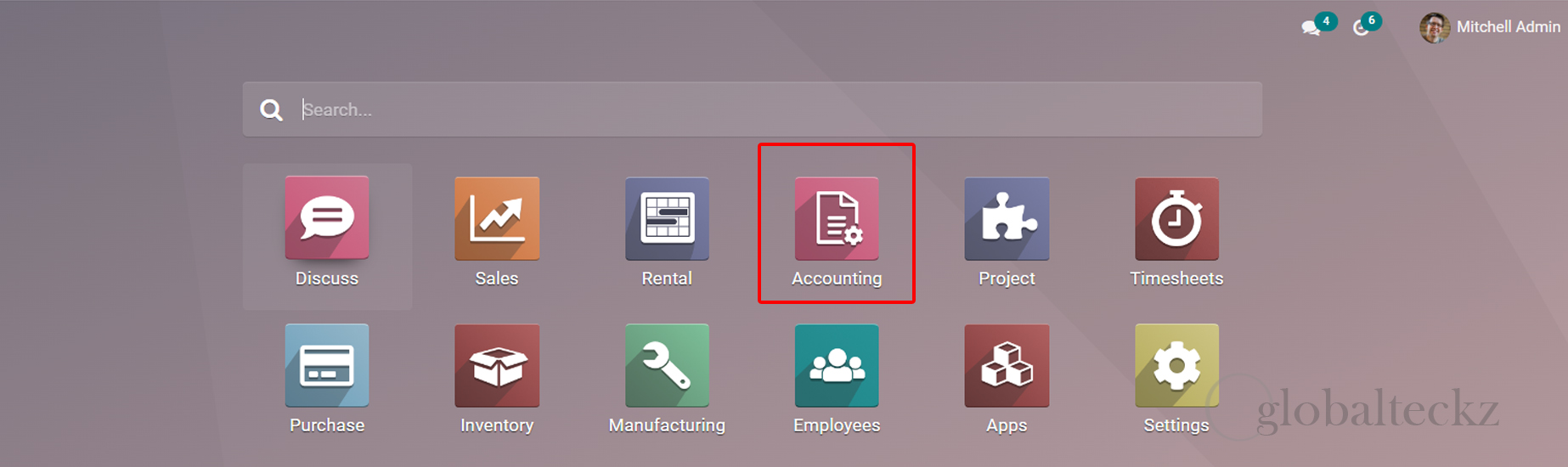 odoo hsn code - accounting module 