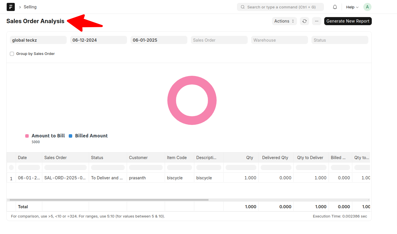 ERPNext Inventory management