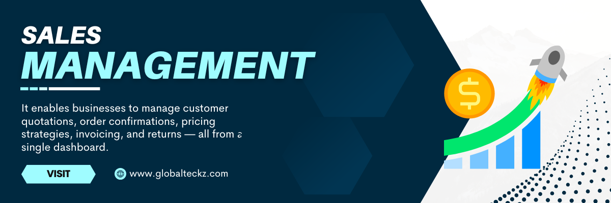 sales management module in erp 
