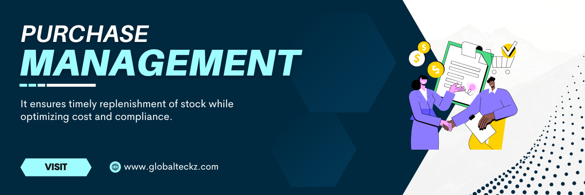 purchase management module in erp 