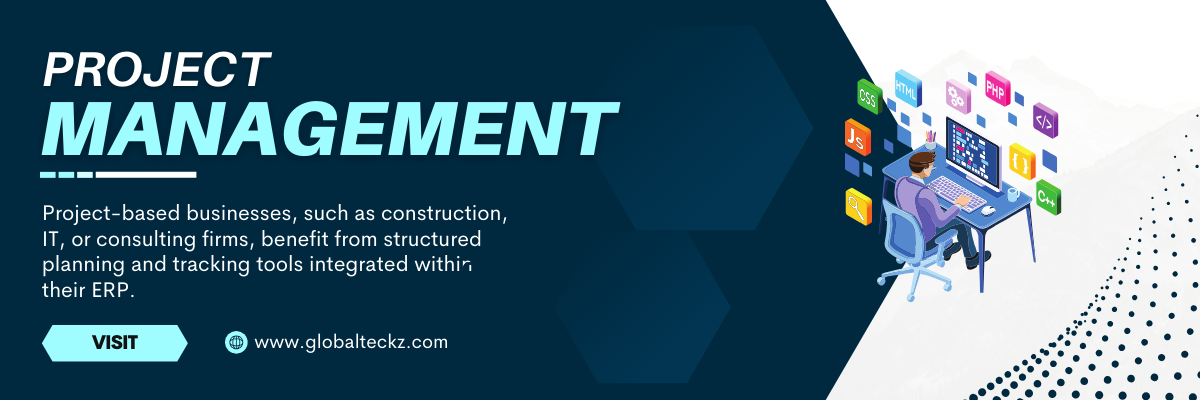 PROJECT MANAGEMENT MODULE IN ERP