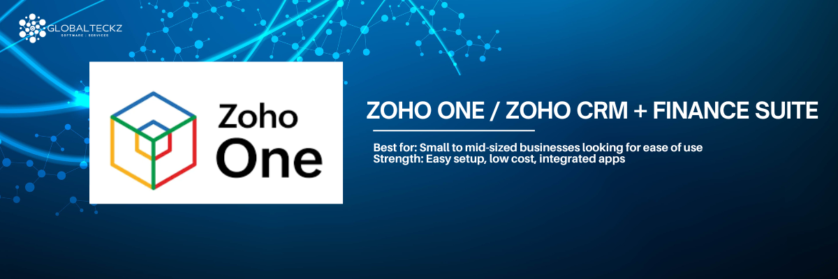 ZOHO ONE CRM VS ODOO