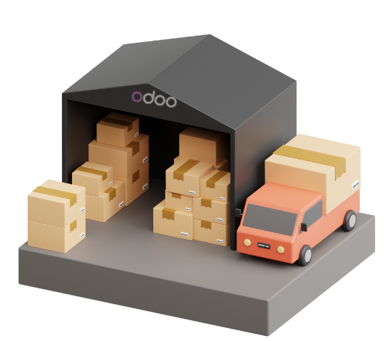 Odoo inventory mangement app module