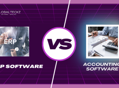 7 Major Differences erp software vs accounting software