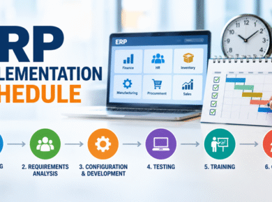 erp implementation schedule timelines